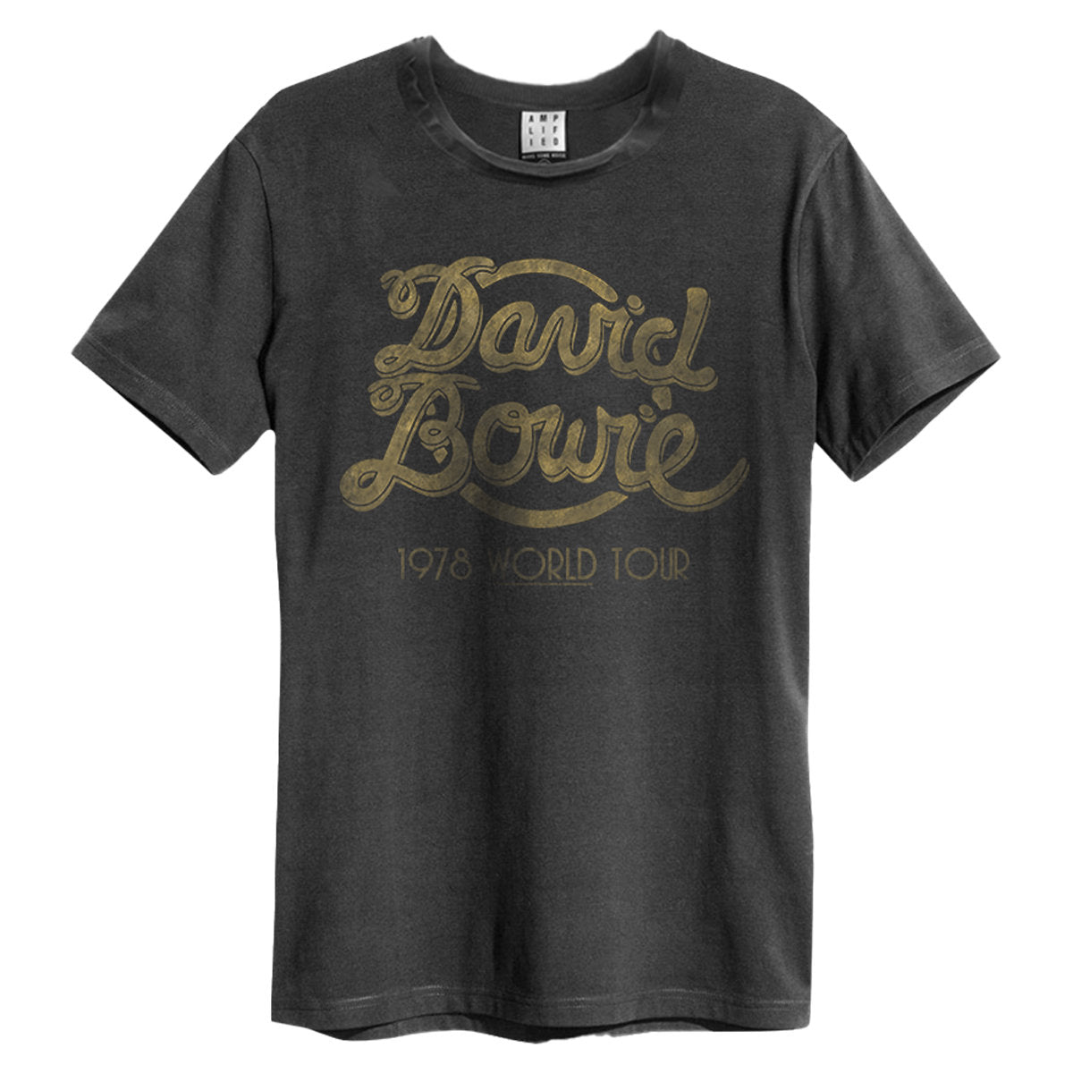 Image of David Bowie T Shirt - 1978 Tour Amplified